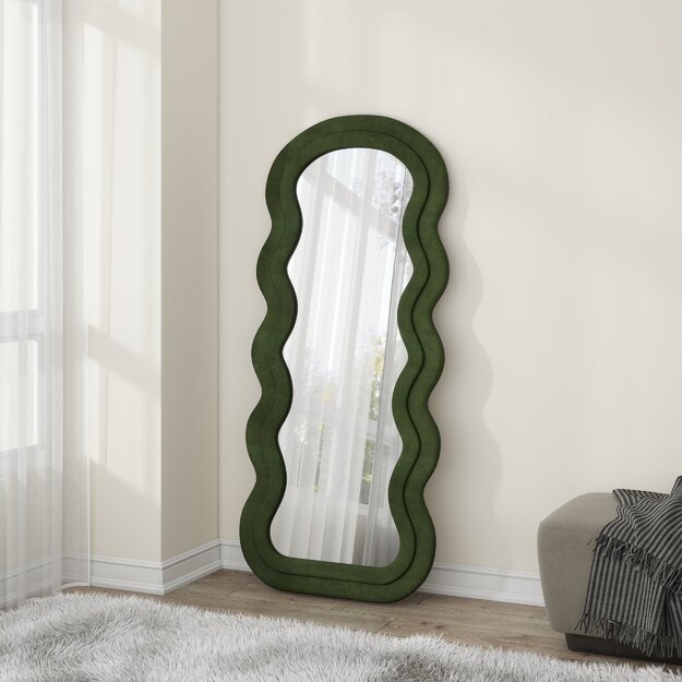 CONFETTO standing mirror or wall mirror, olive 6