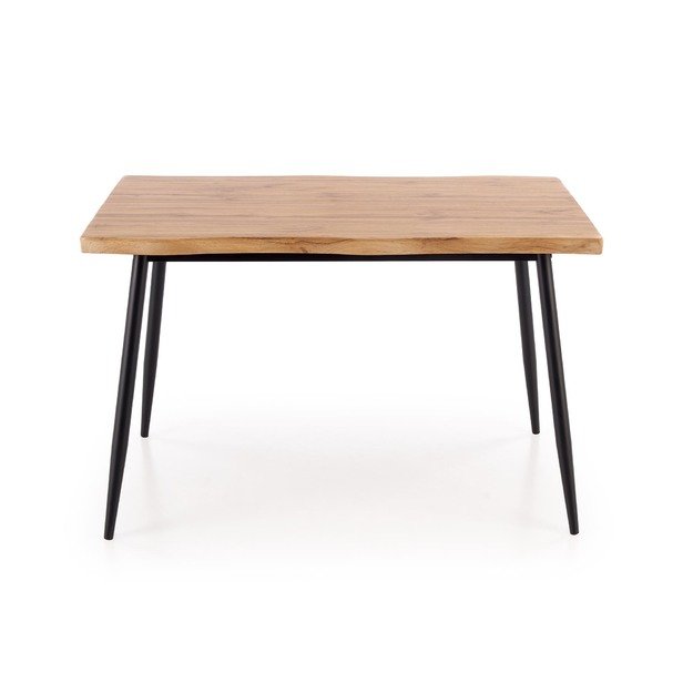 DICKY set, table + 4 chairs color: natural / black / grey 10