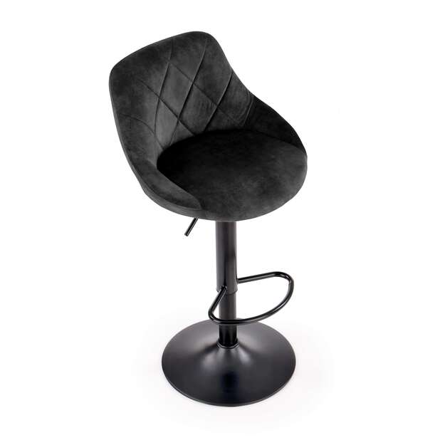 H101 bar stool black 6