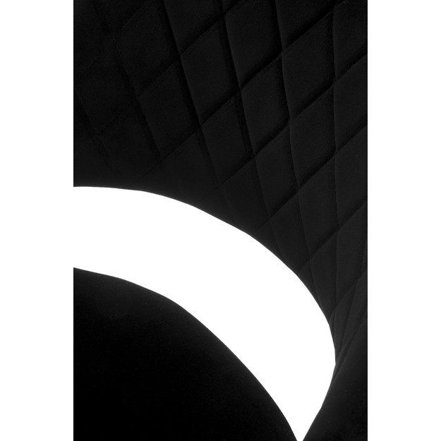 H124 bar stool, black / walnut 6