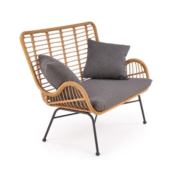 IKARO XL sofa color: natural/grey 25