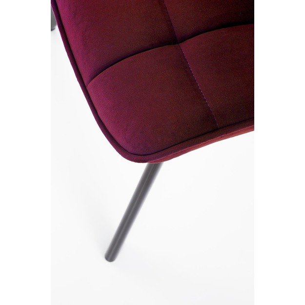 K332 chair, color: dark red 3