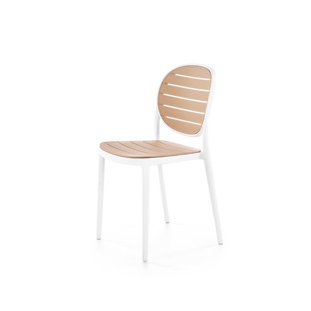 K529 chair white / natural 3