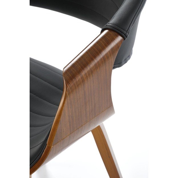K544 chair, black / walnut 16