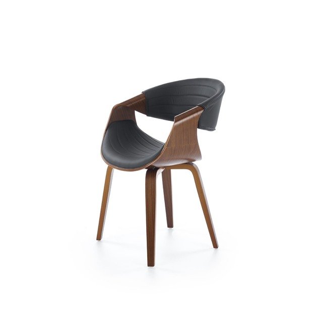 K544 chair, black / walnut 4