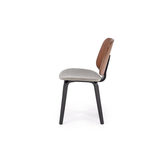 K563 chair, walnut / grey / black 4
