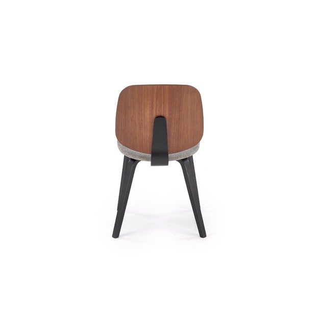 K563 chair, walnut / grey / black 2