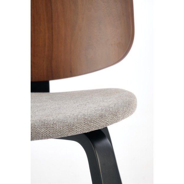 K563 chair, walnut / grey / black 21