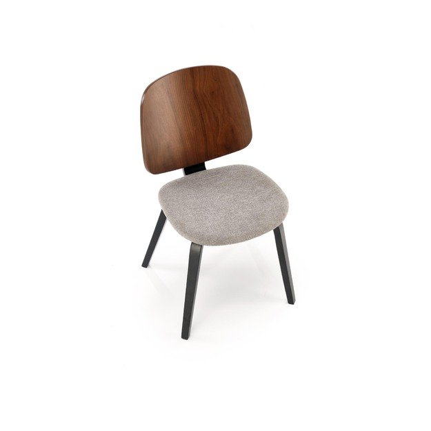 K563 chair, walnut / grey / black 12