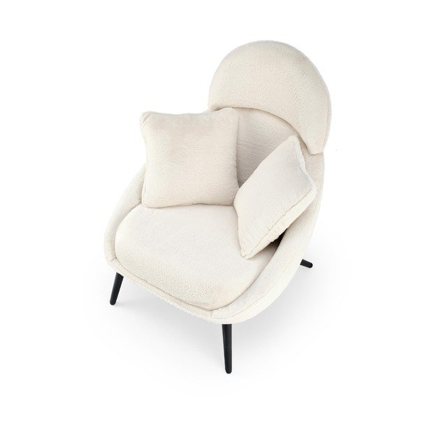MERRY leisure chair, creamy 1