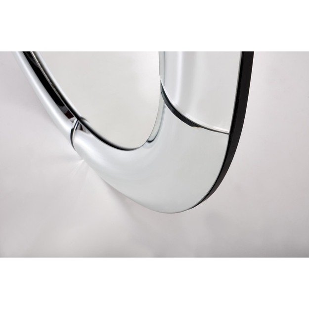 MOON wall mirror, silver 5