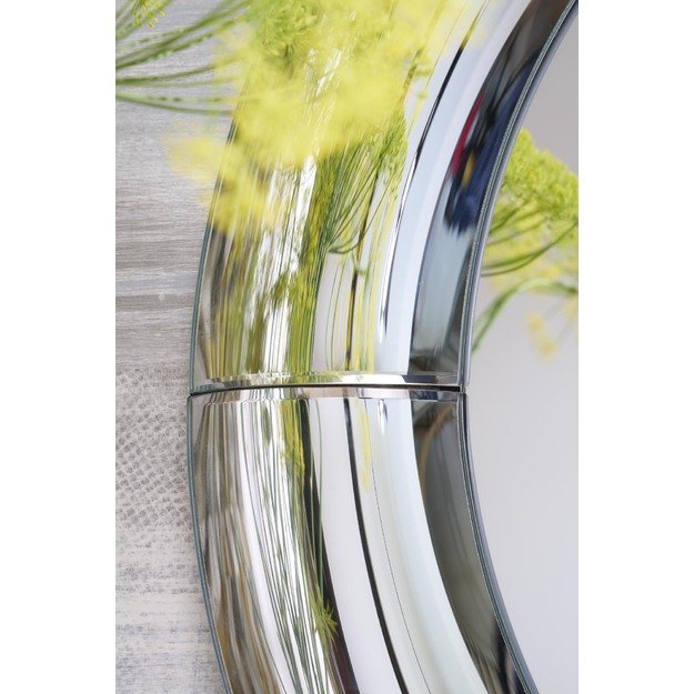 MOON wall mirror, silver 6
