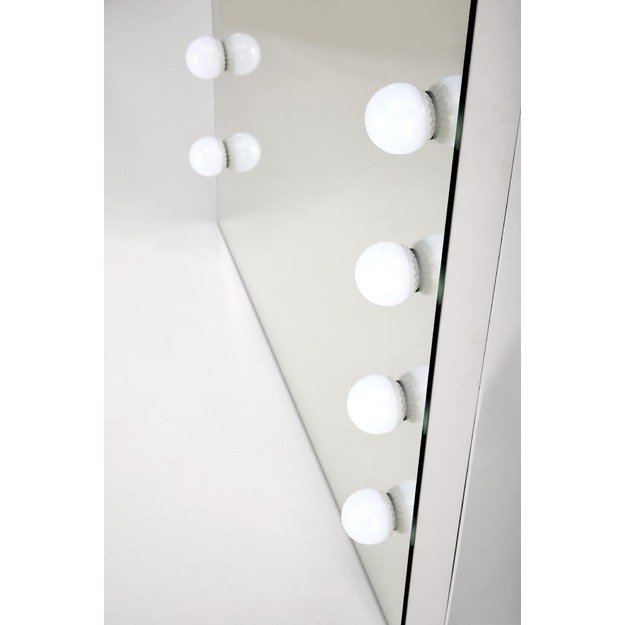PEARL wall mirror, silver 3