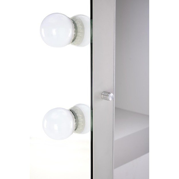 PEARL wall mirror, silver 1