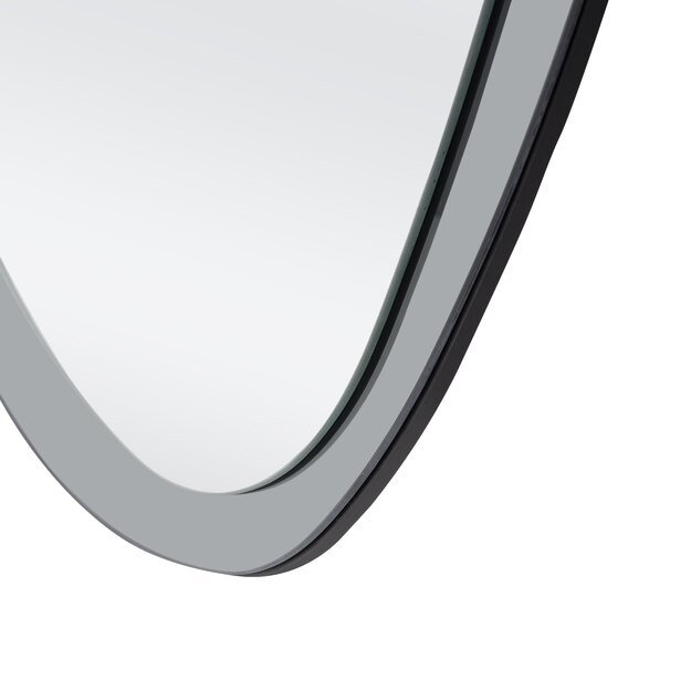 PLAZA wall mirror, silver 2