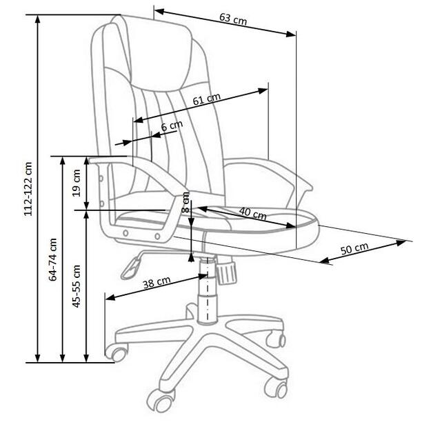 RINO chair color: grey 1