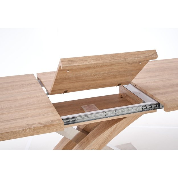SANDOR extension table color: sonoma oak