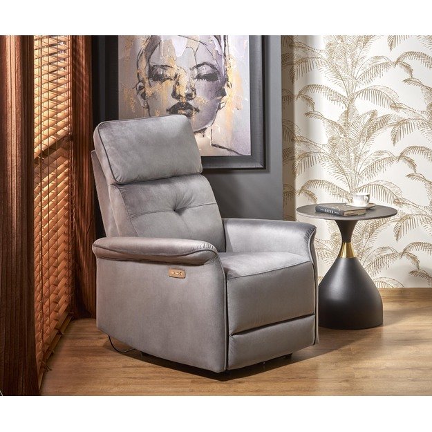 SEMIR leisure chair, grey
