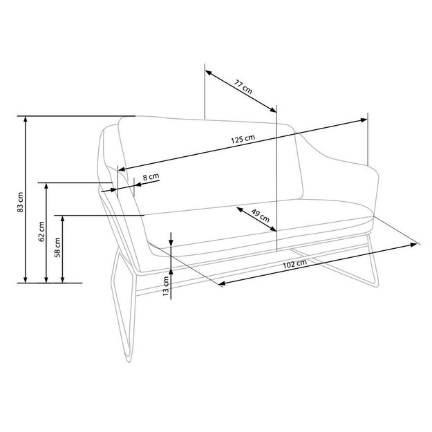 SOFT 2 XL leisure chair