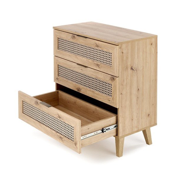 BORNEO KM-2 chest, artisan oak / black 7