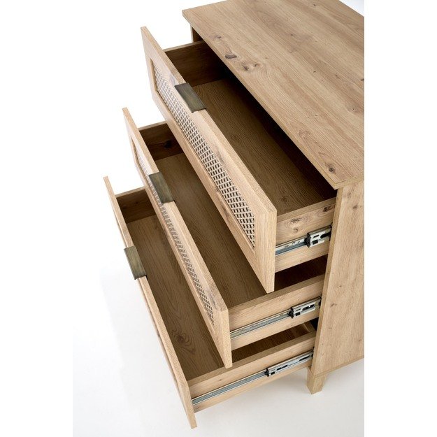 BORNEO KM-2 chest, artisan oak / black 9