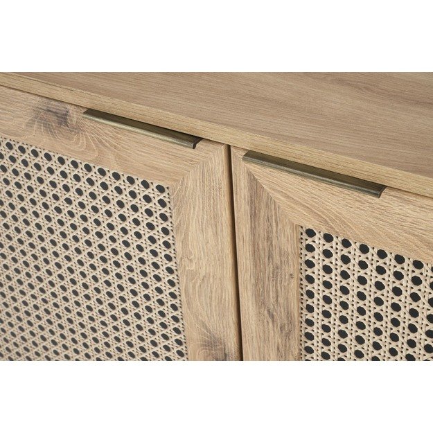 BORNEO KM-2 chest, artisan oak / black 1