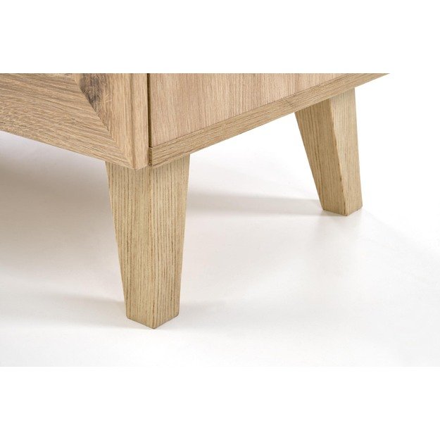 BORNEO KM-2 chest, artisan oak / black 10