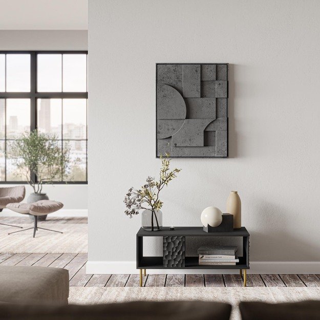 BULLET LAW-1 coffee table, black / gold 7