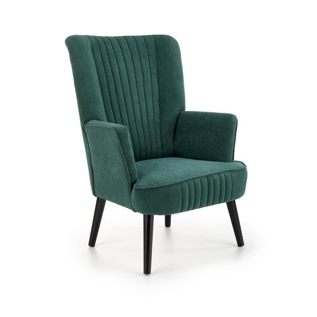 DELGADO chair color: dark green