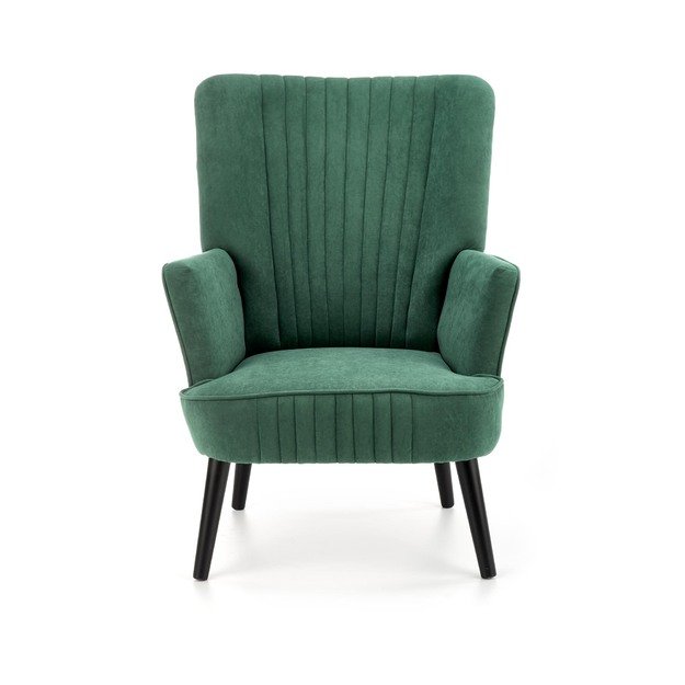 DELGADO chair color: dark green 13