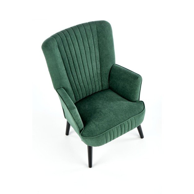 DELGADO chair color: dark green 14