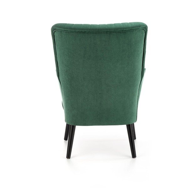 DELGADO chair color: dark green 15