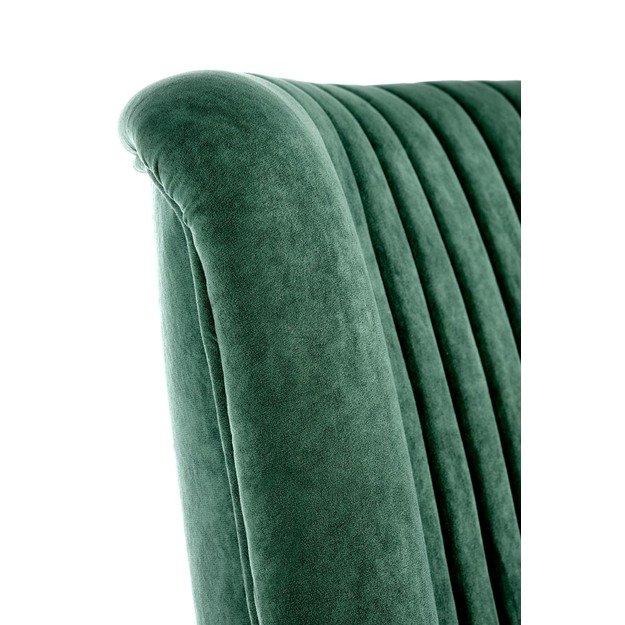 DELGADO chair color: dark green 12