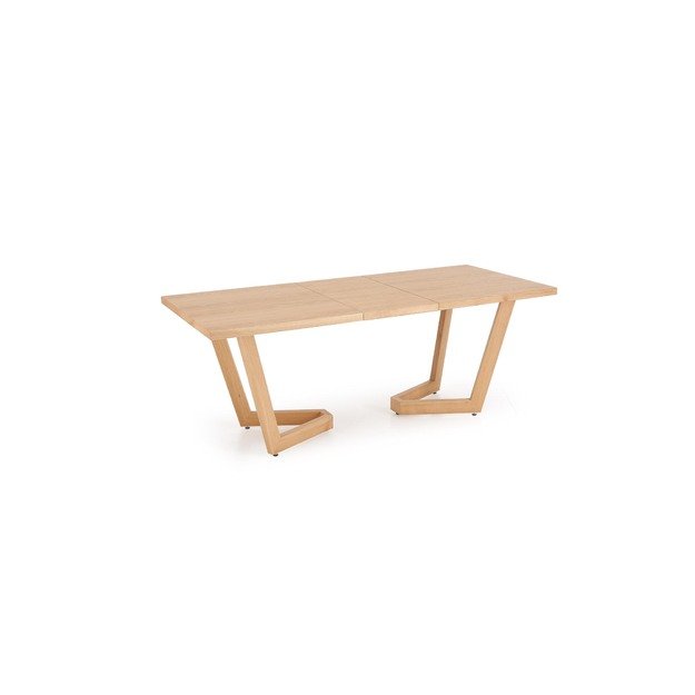 MASSIVE 3 extension table, color: natural oak / natural oak 5