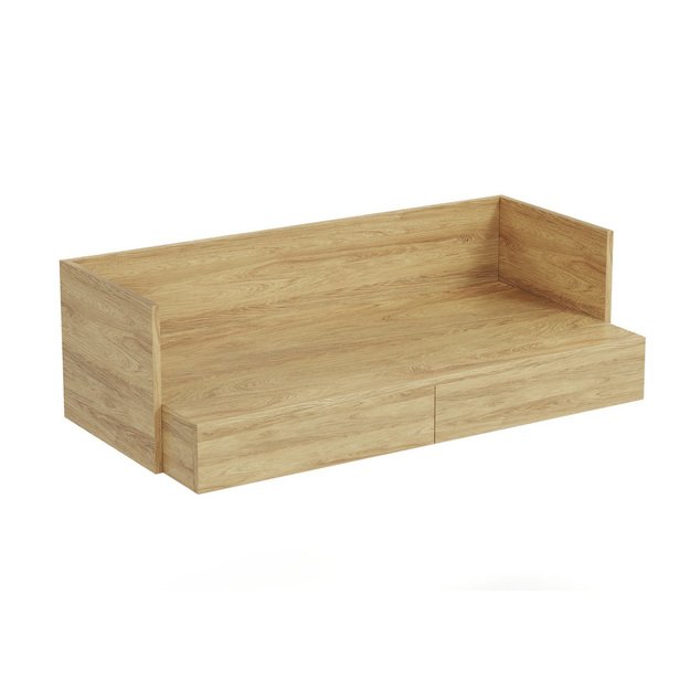 MOBIUS office desk color: hikora oak