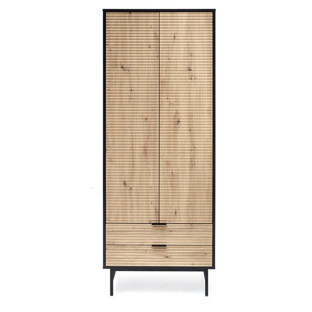 MURANO S-1 wardrobe, artisan oak / black 15