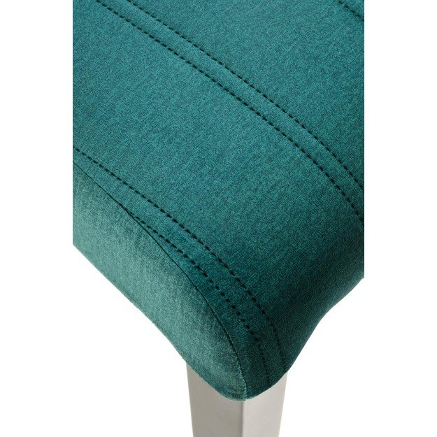 DIEGO 2 chair, color: quilted velvet Stripes - MONOLITH 37 1