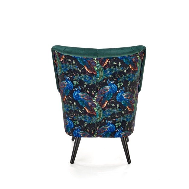 PAGONI chair color: dark green / black 10
