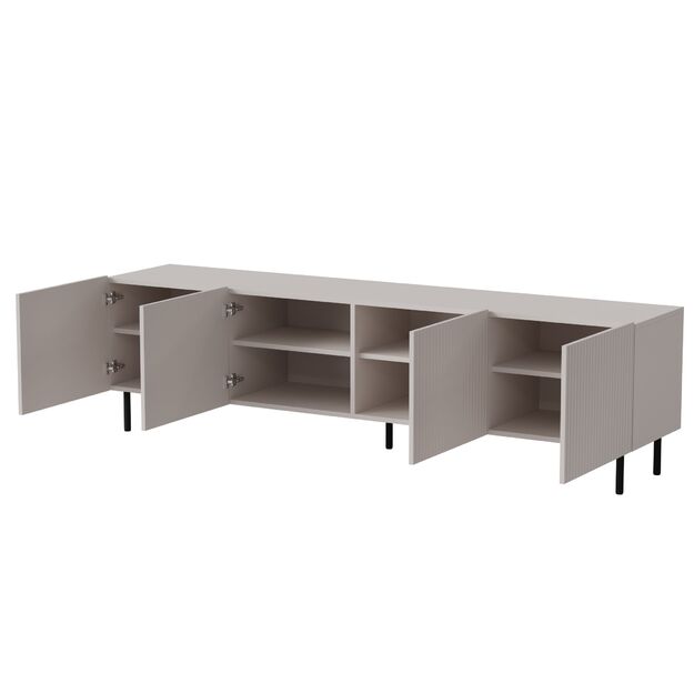 PAXOS RTV-2 TV stand 200 cm, color: cashmere / black 1