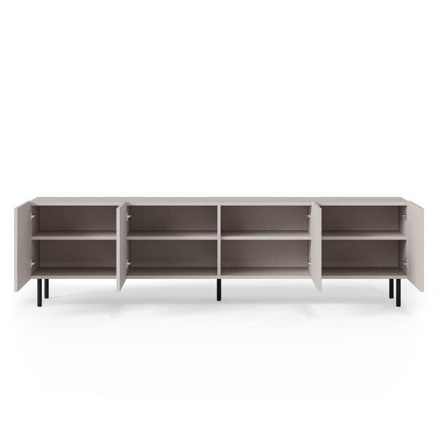 PAXOS RTV-2 TV stand 200 cm, color: cashmere / black 5