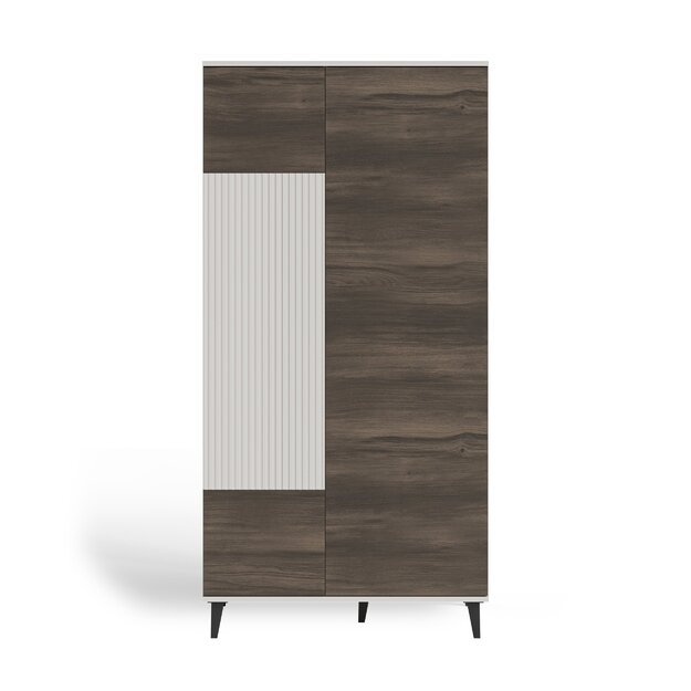 RANDOM 2 S-1 wardrobe, cashmere / walnut / black 5