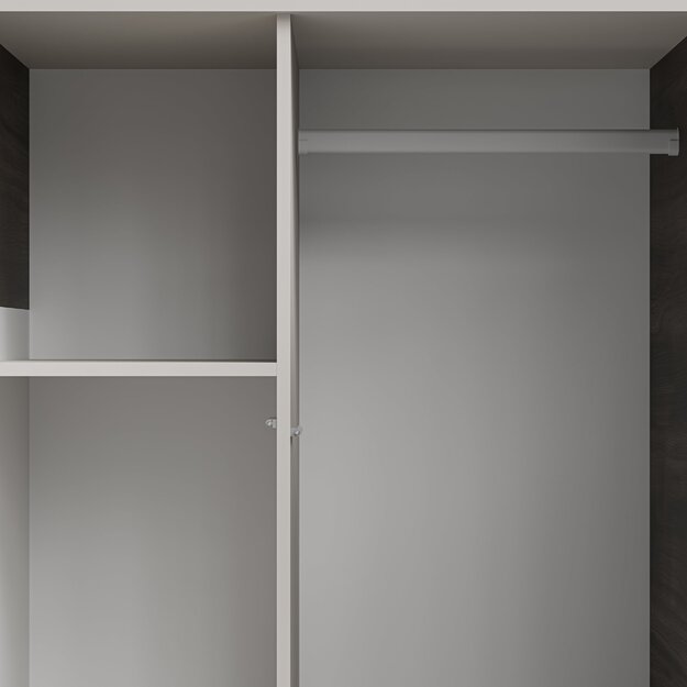RANDOM 2 S-1 wardrobe, cashmere / walnut / black 15