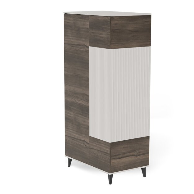 RANDOM 2 S-1 wardrobe, cashmere / walnut / black 14