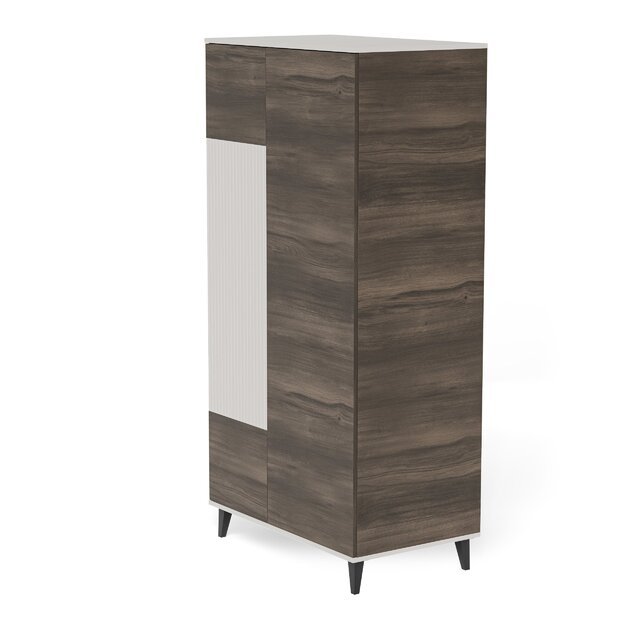 RANDOM 2 S-1 wardrobe, cashmere / walnut / black 12