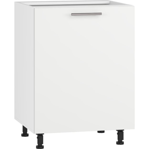 VENTO D-60/82 lower cabinet, color: white / white matt