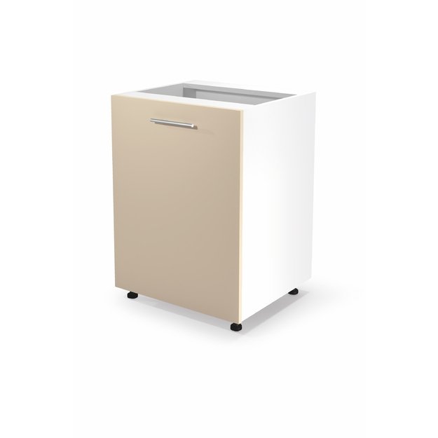 VENTO DK-60/82 sink cabinet, color: white / beige