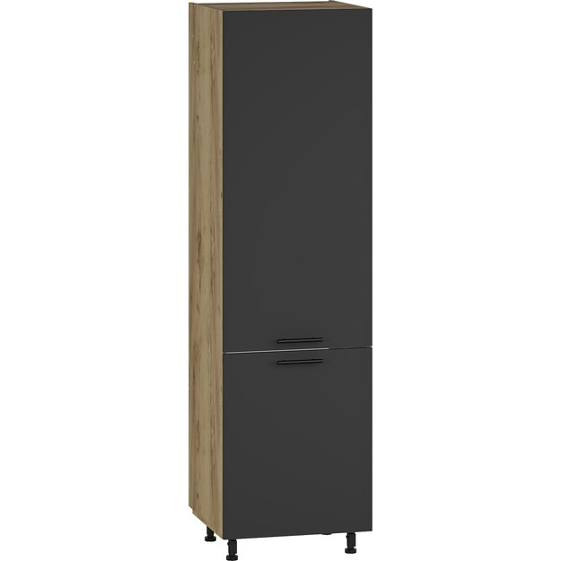VENTO DU-60/214 high cargo cabinet, color: craft oak / antracite