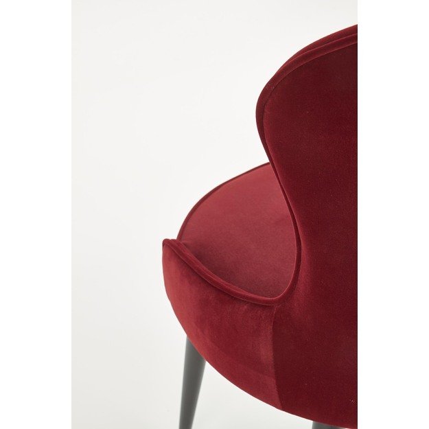 K366 chair, color: dark red 12
