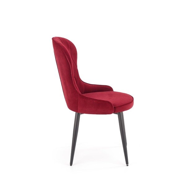 K366 chair, color: dark red 23