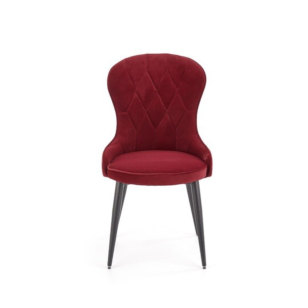 K366 chair, color: dark red 18